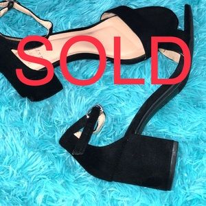 “A new day” gently used size 6 heeled sandals